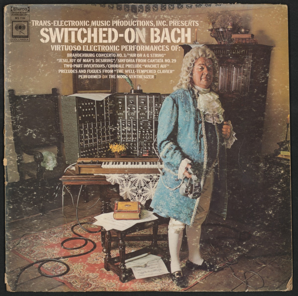 Albumcover „Switched-On Bach“ (1969): Albumcover „Switched-On Bach“ (1969)